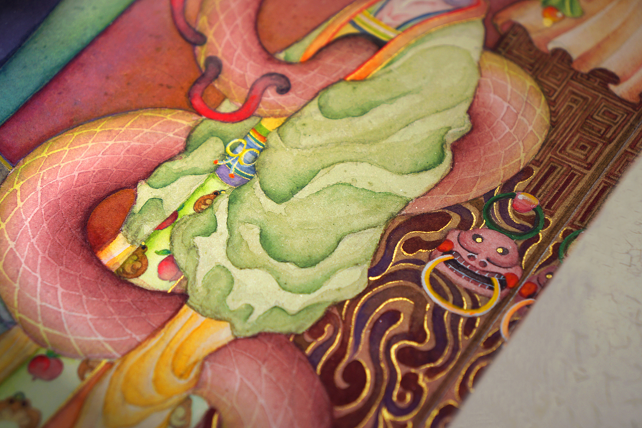 《幻影戏坊.密思使》白中南颜彩——人川集（图ZMzA4OTI3ODYw） - 艺术插画 - 站酷设计师白中南原创素材 - 站酷ZCOOL
