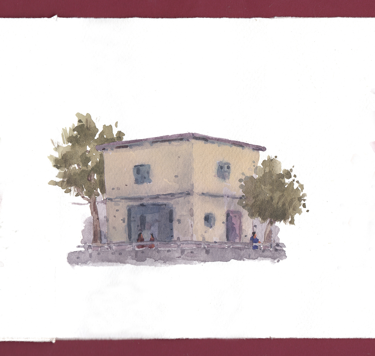 『画本系列』-我的第48本画本-建筑系列长卷