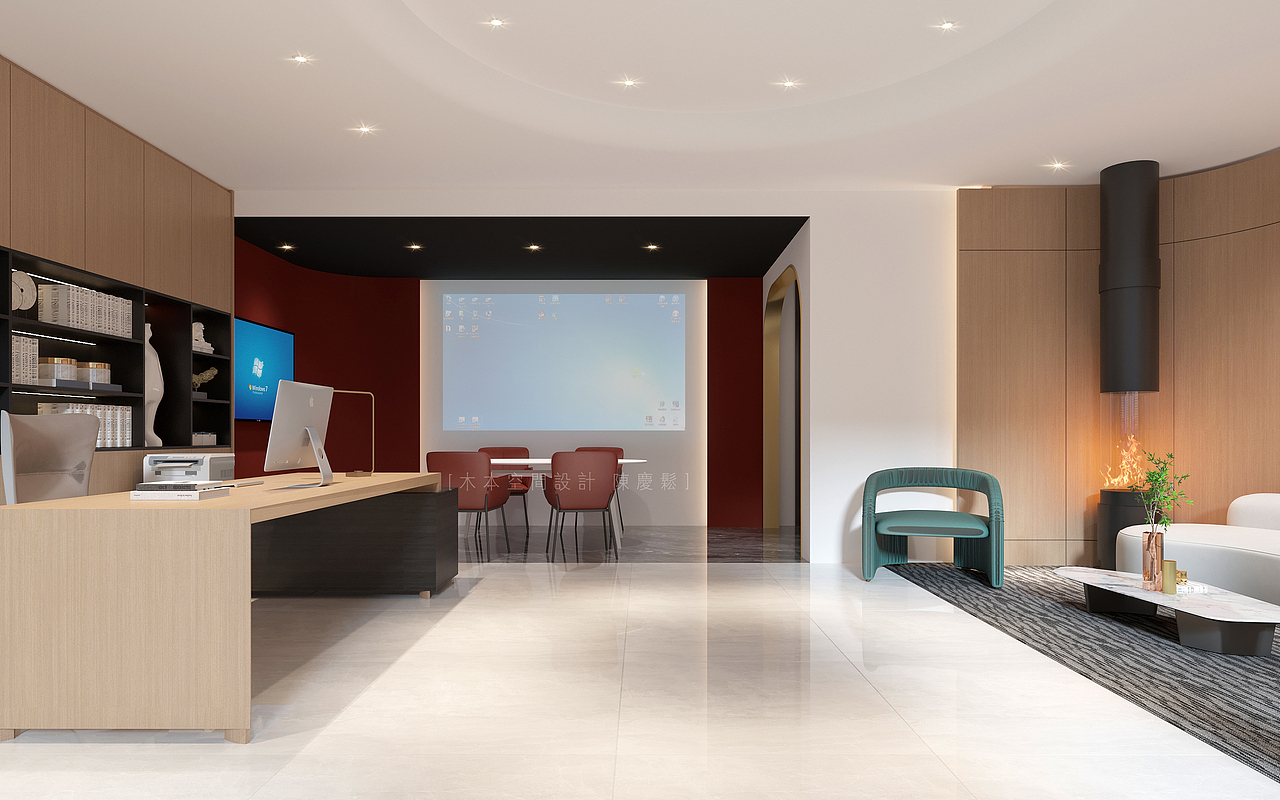 [木本空间设计] 金马办公室