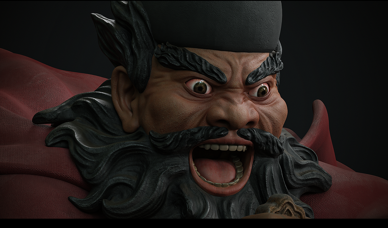 《钟馗杀鬼图》