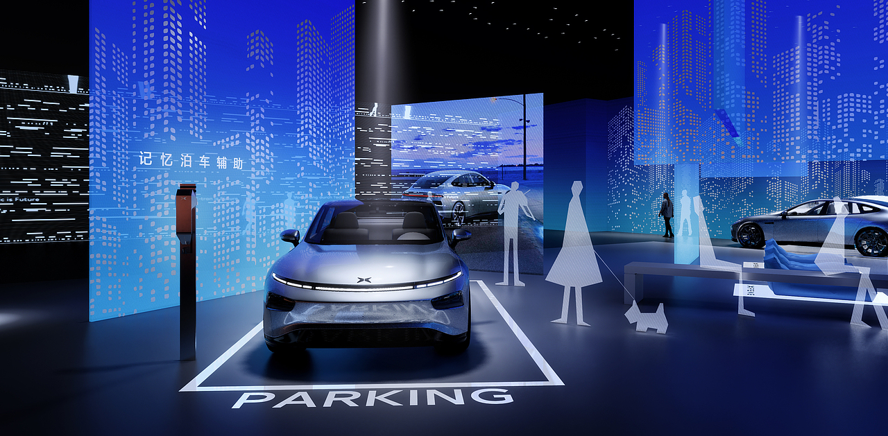 小鹏p5发布会2021（图ZMjk4MjIwOTIw） - 展陈设计 - 站酷设计师ajspace原创素材 - 站酷ZCOOL