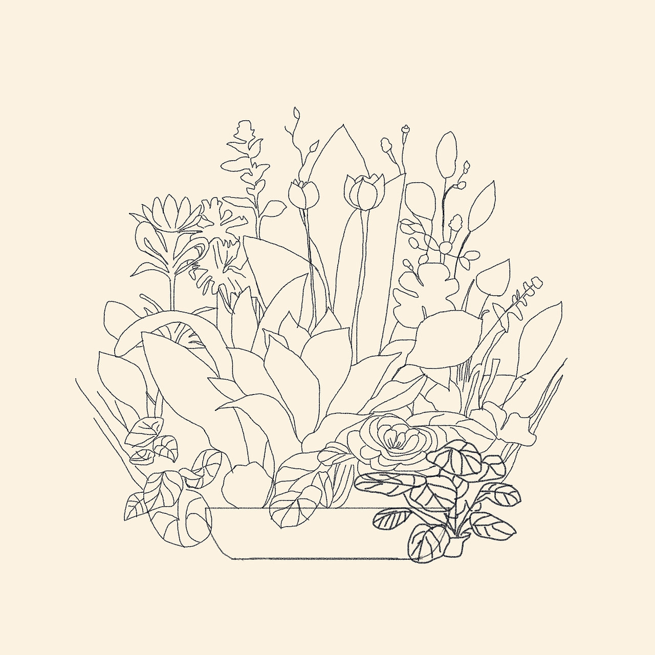 花花草草part2（图ZMzYwODI4ODM2） - 商业插画 - 站酷设计师ds_SV7原创素材 - 站酷ZCOOL
