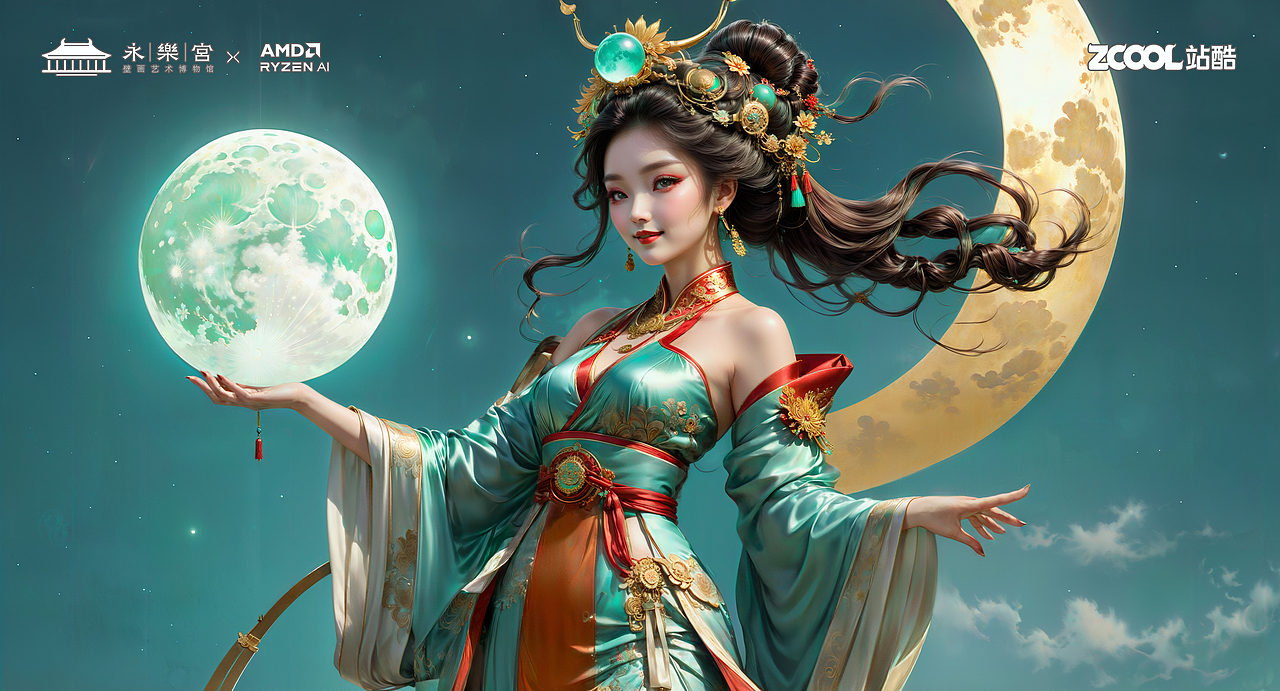 朝元群仙 赛博集结（图ZMzU4NjcyMjky） - AI作品 - 站酷设计师鲨鱼丹原创素材 - 站酷ZCOOL