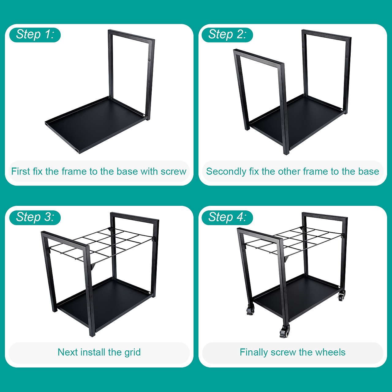 亚马逊-蓝图置物架