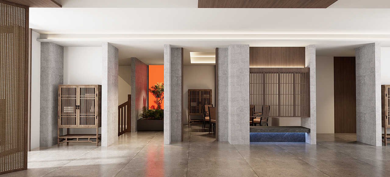 万境壹空·都江堰祥侬国鸡宴餐饮空间设计及品牌设计