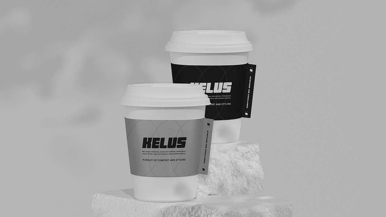 KELUS服装品牌丨让人喜爱的黑白灰（图ZMzIyMzAzNTQ4） - 品牌 - 站酷设计师四野_原创素材 - 站酷ZCOOL