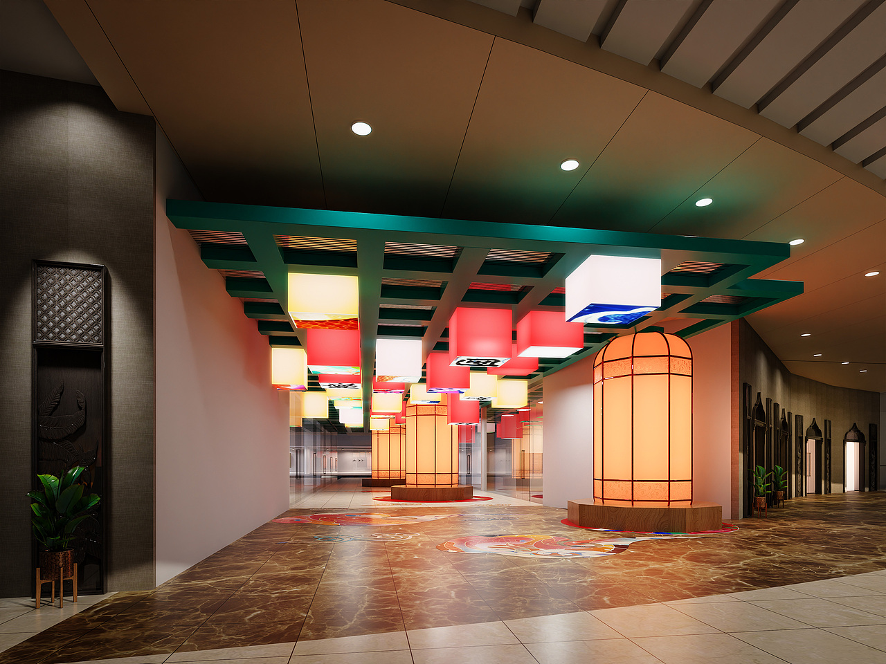 莆田益田假日世界（图ZMzA0NTI0MjA4） - 商业空间设计 - 站酷设计师xc1988原创素材 - 站酷ZCOOL