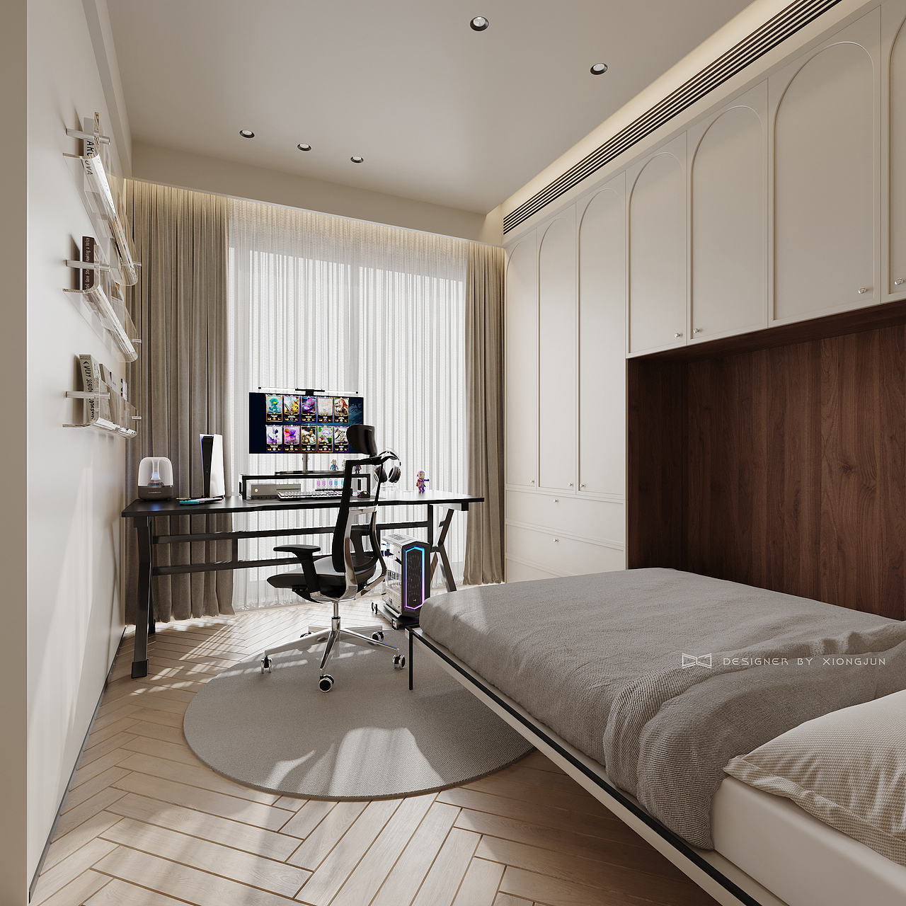 140M²平层新案·实用和仪式感都要。