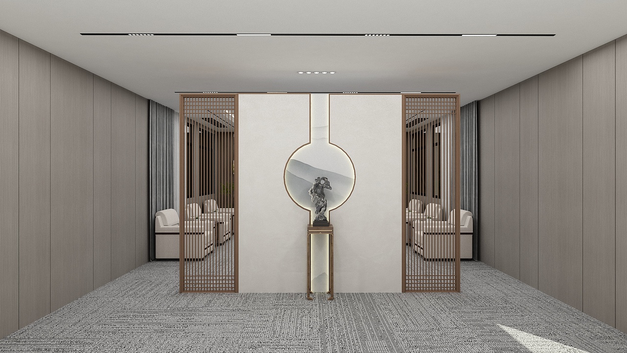 接待室设计（图ZMzQ3NjM0MDc2） - 其他平面 - 站酷设计师慕子_原创素材 - 站酷ZCOOL