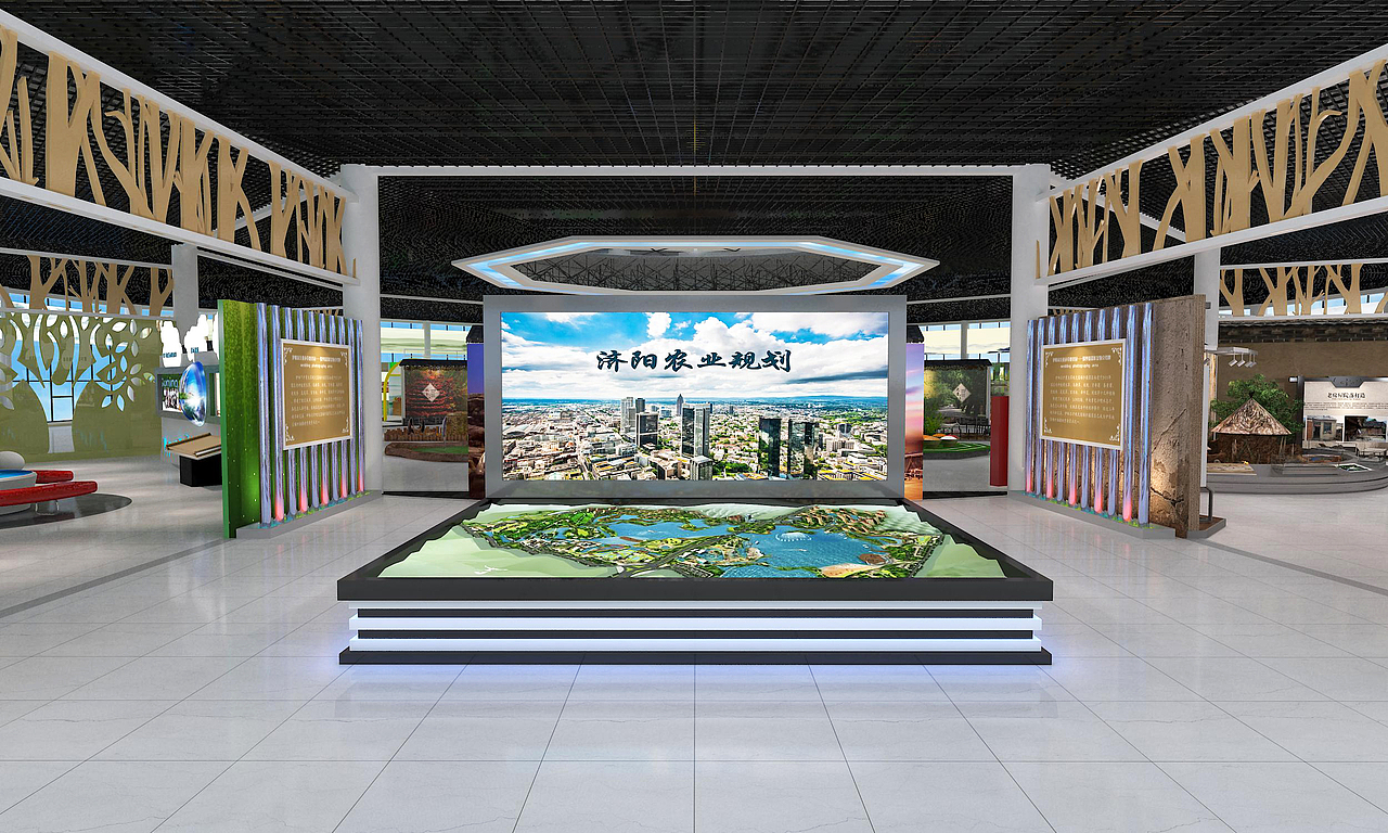 展示云 | 农耕博物馆（图ZMzA0Mzk3Nzgw） - 建筑设计 - 站酷设计师展示云空间设计原创素材 - 站酷ZCOOL
