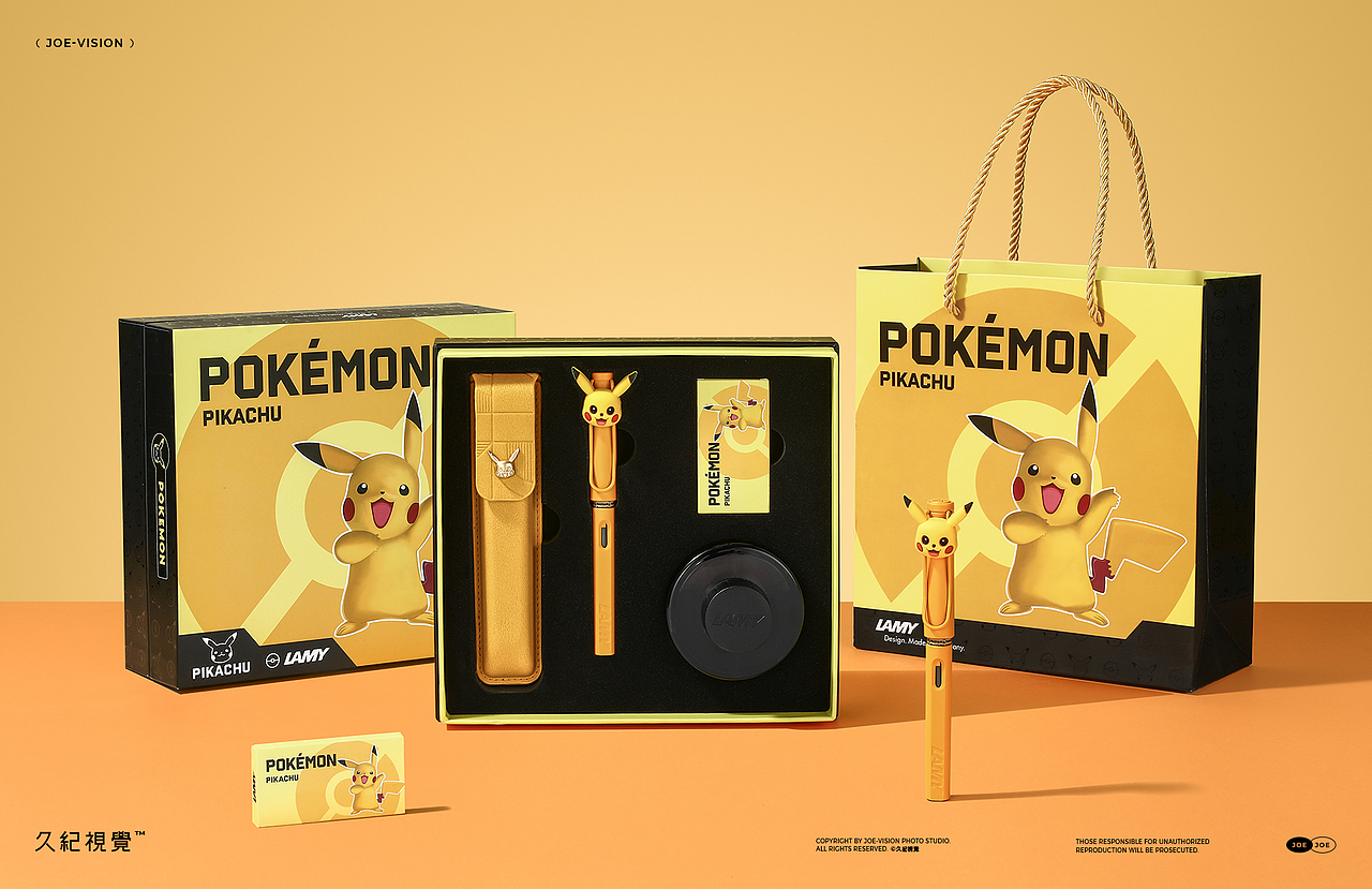 文具摄影『布朗熊钢笔｜宝可梦礼盒』X JOE VISION（图ZMzQwNzA5NjIw） - 产品摄影 - 站酷设计师南京久纪视觉摄影原创素材 - 站酷ZCOOL