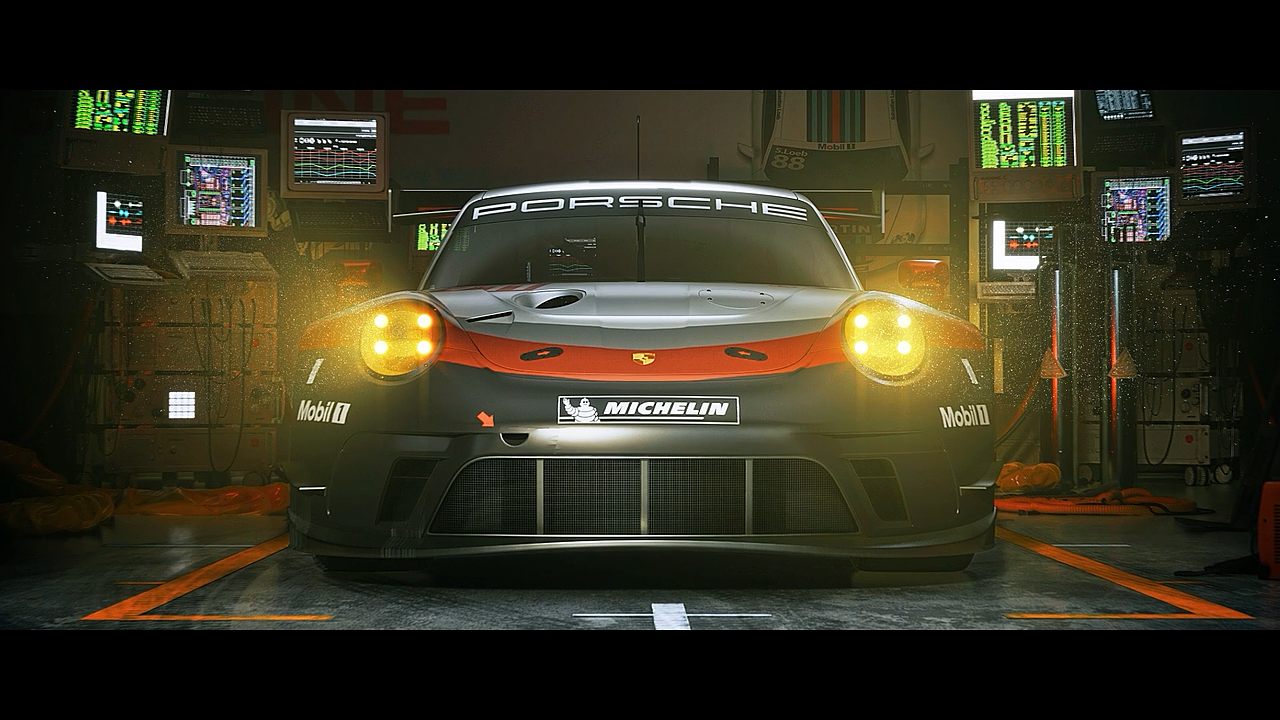 UE5原创CG汽车——【Porsche 911 GT3R】（图ZMzQwMzQ0ODQw） - 交通工具 - 站酷设计师CG大橙子原创素材 - 站酷ZCOOL