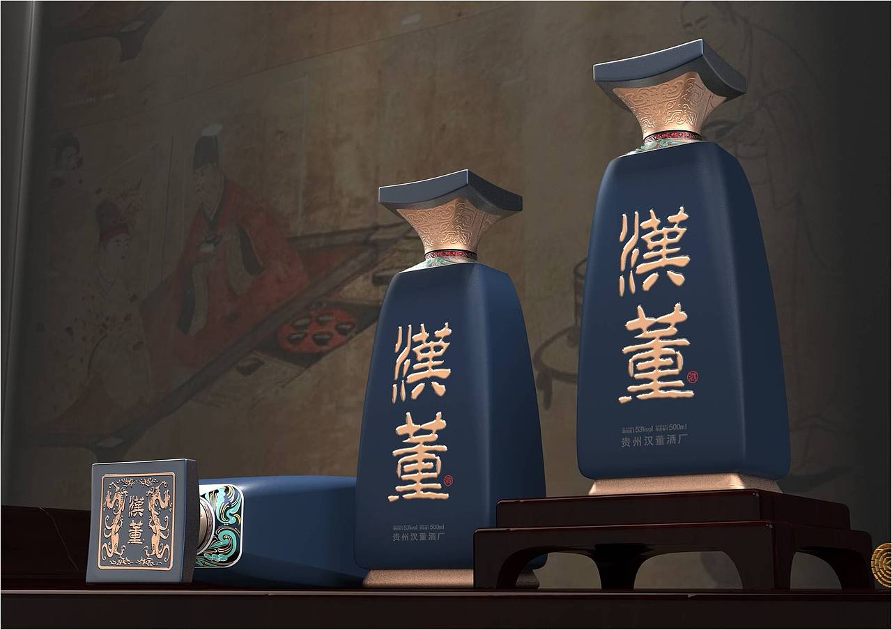 汉懂酒-汉风酱香（图ZMzA2MDAzODcy） - 包装 - 站酷设计师深圳华振创意原创素材 - 站酷ZCOOL