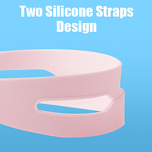  2件儿童大框泳镜套装