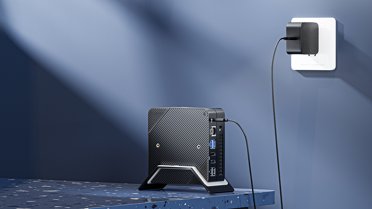 产品渲染 · 桌面美学与芯片美学的极致探索