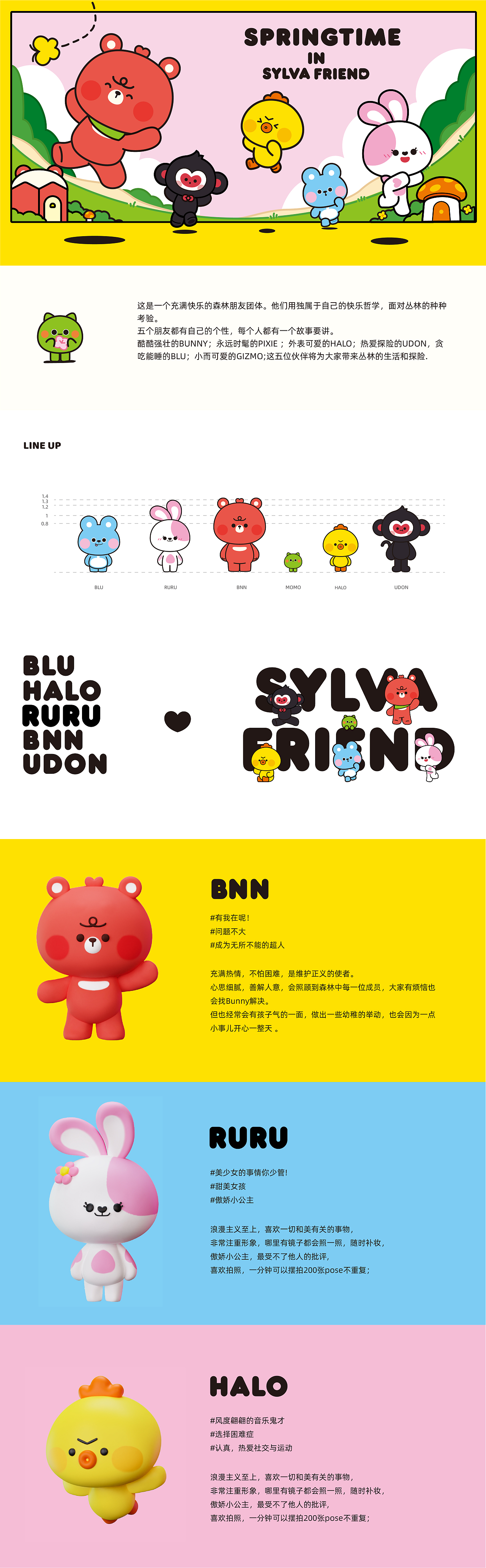 Sylva Friend 森林的朋友们-图库IP设计（图ZMzI3NzkwMzI0） - IP形象 - 站酷设计师日渐胖硕的葱葱原创素材 - 站酷ZCOOL