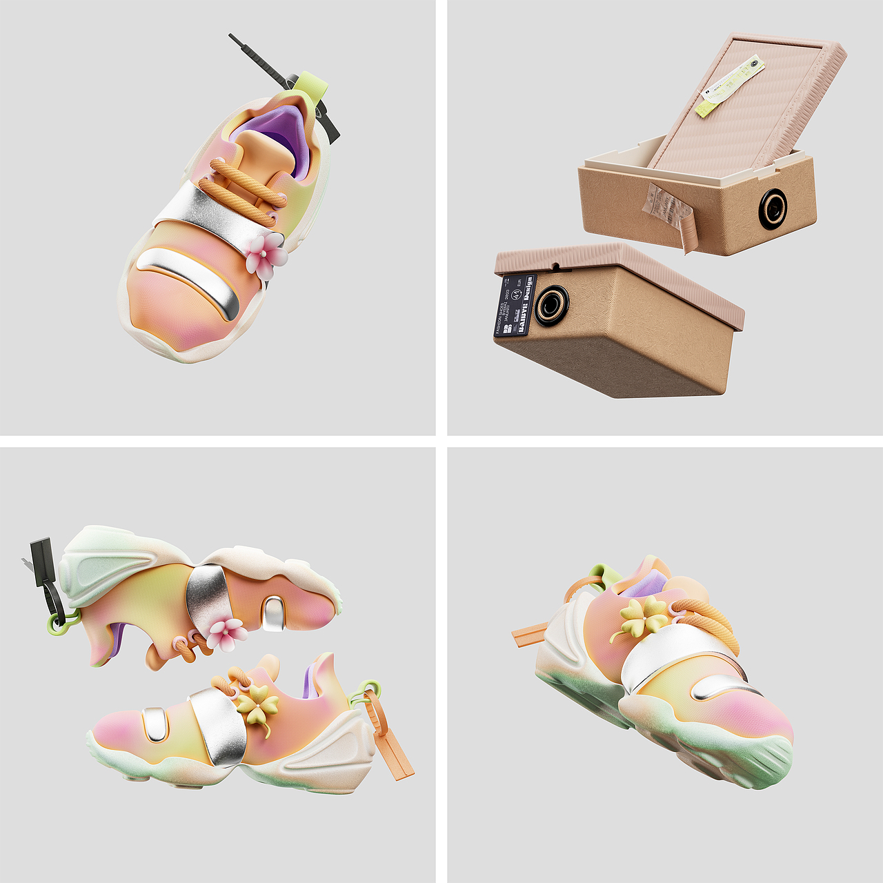 【青履】 | Young shoes（图ZMzI5OTI1NTgw） - 其他三维 - 站酷设计师柏白BYEBAI原创素材 - 站酷ZCOOL