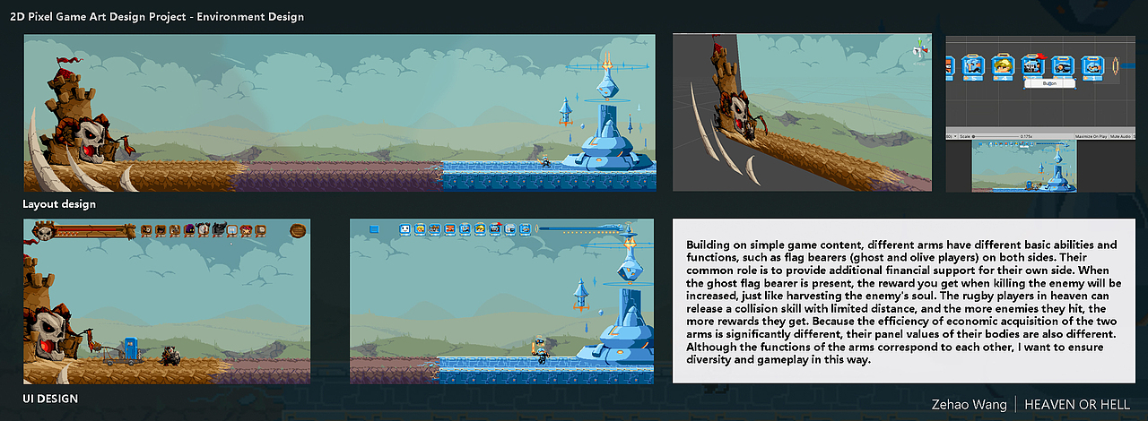 个人练习游戏作业——天堂与地狱