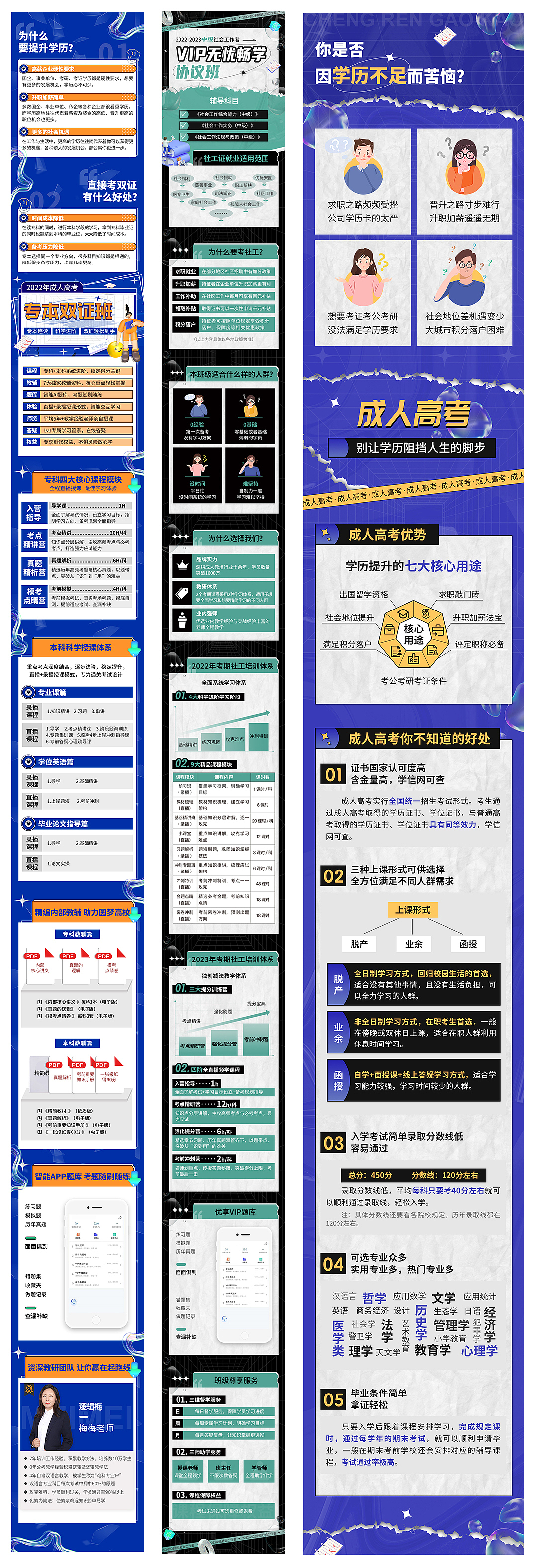 教育类长图设计