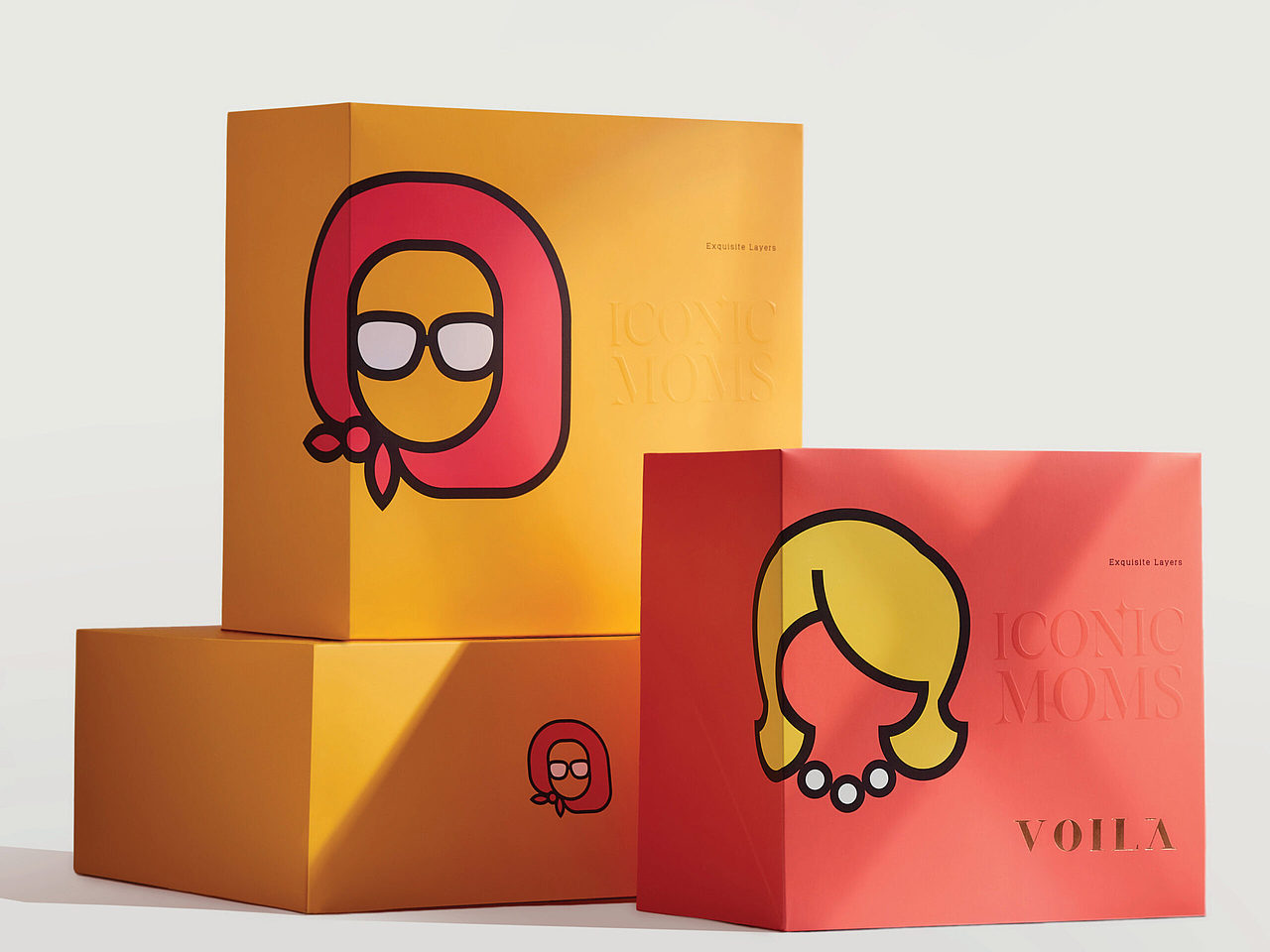 巧克力甜点包装设计