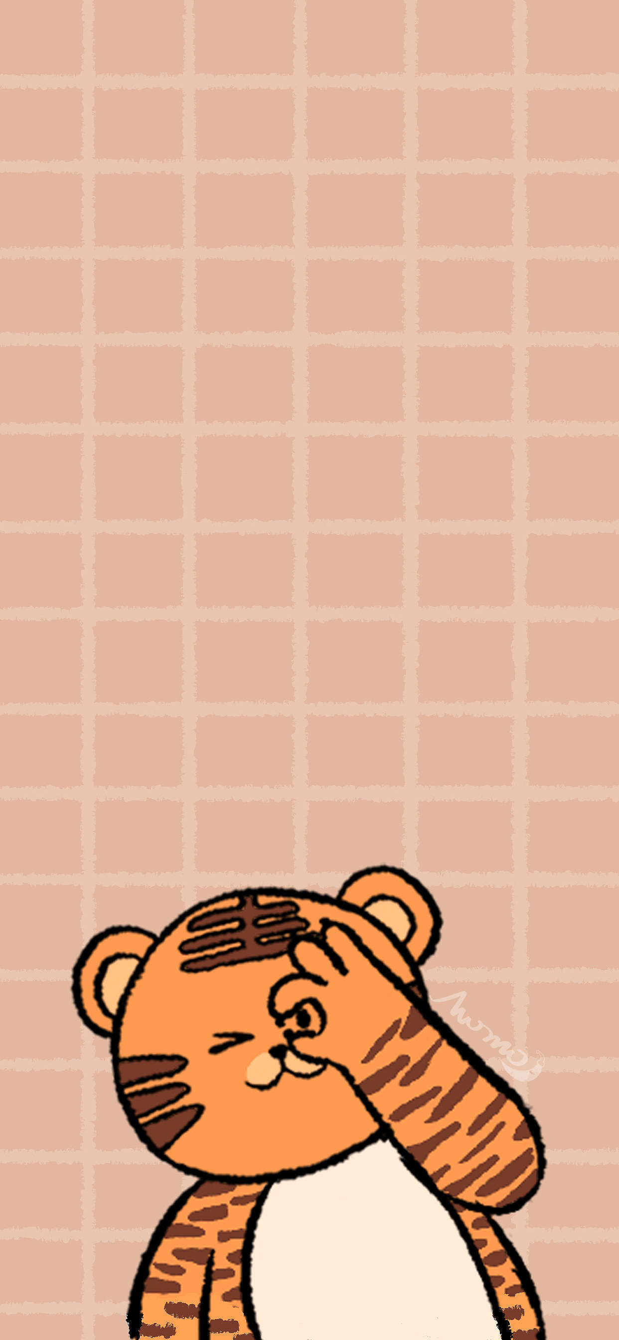 中华田园虎-表情包和壁纸（图ZMzUxMTE2Nzc2） - 创作习作 - 站酷设计师Momo梦儿游原创素材 - 站酷ZCOOL