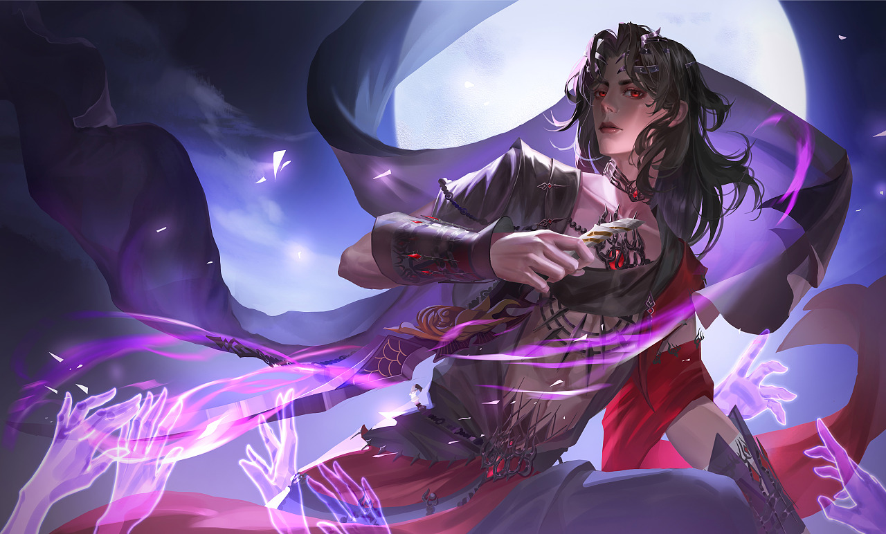 剑网3同人插画（图ZMzA2MjY0NzEy） - 商业插画 - 站酷设计师佑鹤不能喝奶茶原创素材 - 站酷ZCOOL