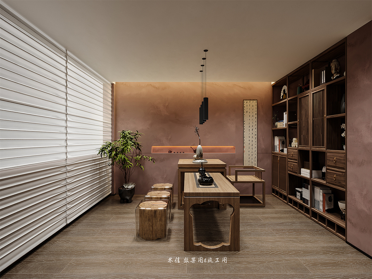 茶室设计||一隅禅意，雅致东方美