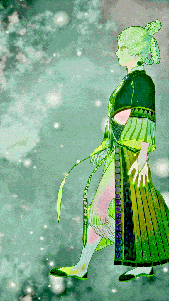 OC丹砂的梦幻套装设计《流光》"Luminous Flow"（图ZMzcwNDc0NzIw） - 动画/影视 - 站酷设计师释开达原创素材 - 站酷ZCOOL