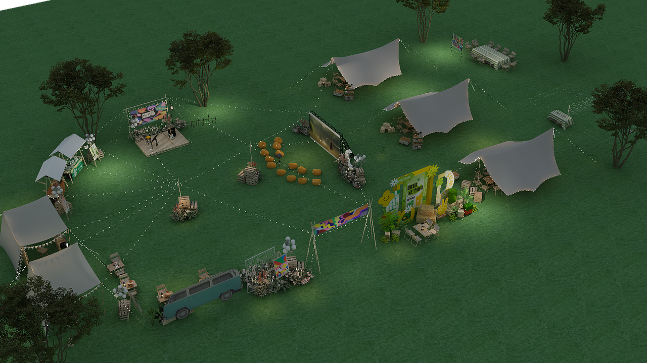 珐华田园开业活动设计