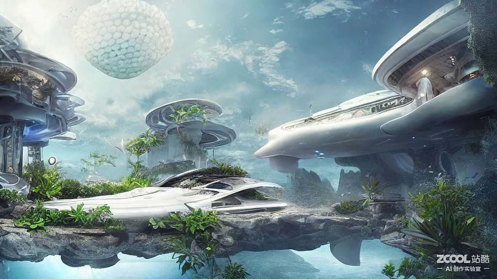 站酷ai【科技乌托邦】【精选版】