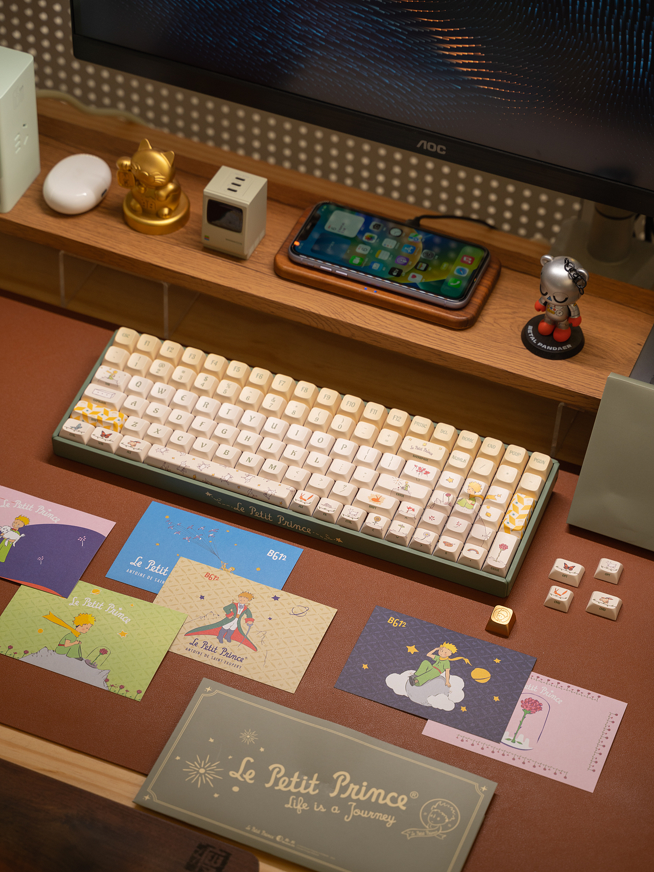 随手拍:iQunix X 小王子 F97联名定制机械键盘