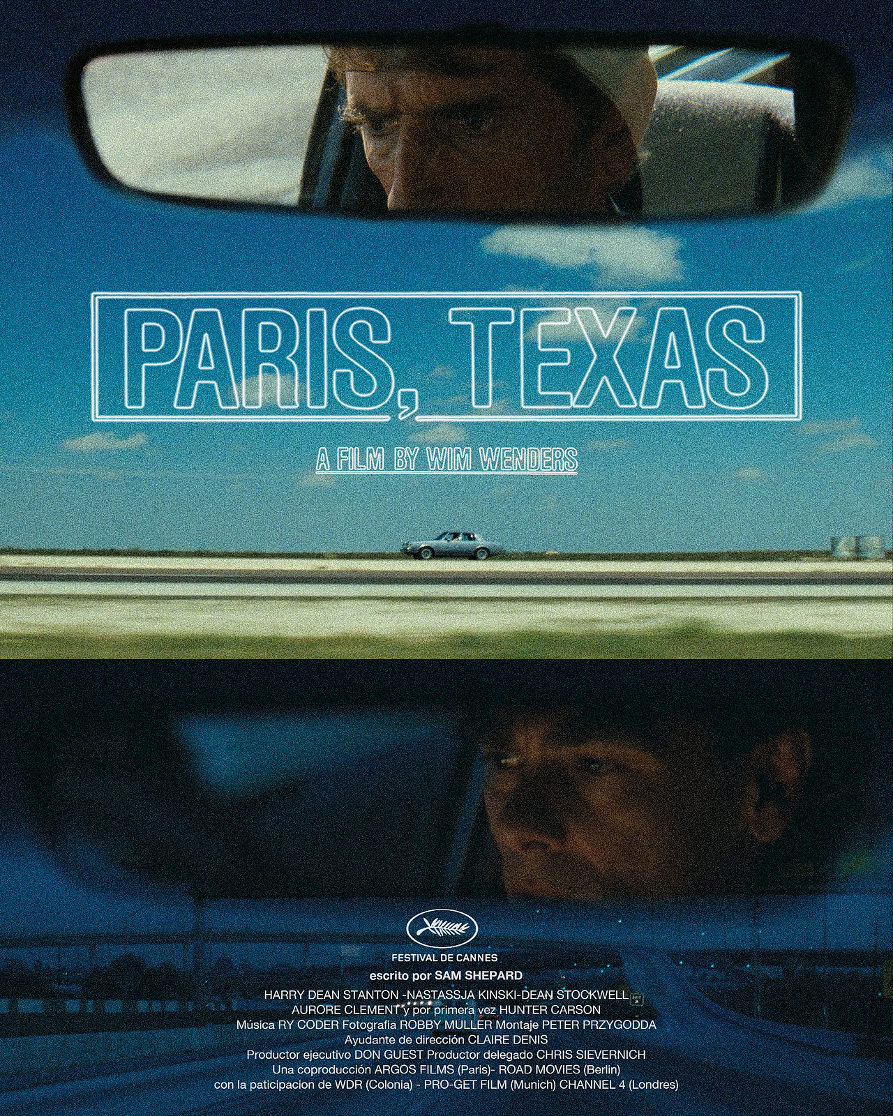 「德州巴黎」1984，维姆·文德斯（图ZMzE3OTc3NjEy） - 海报 - 站酷设计师erNESTys8原创素材 - 站酷ZCOOL