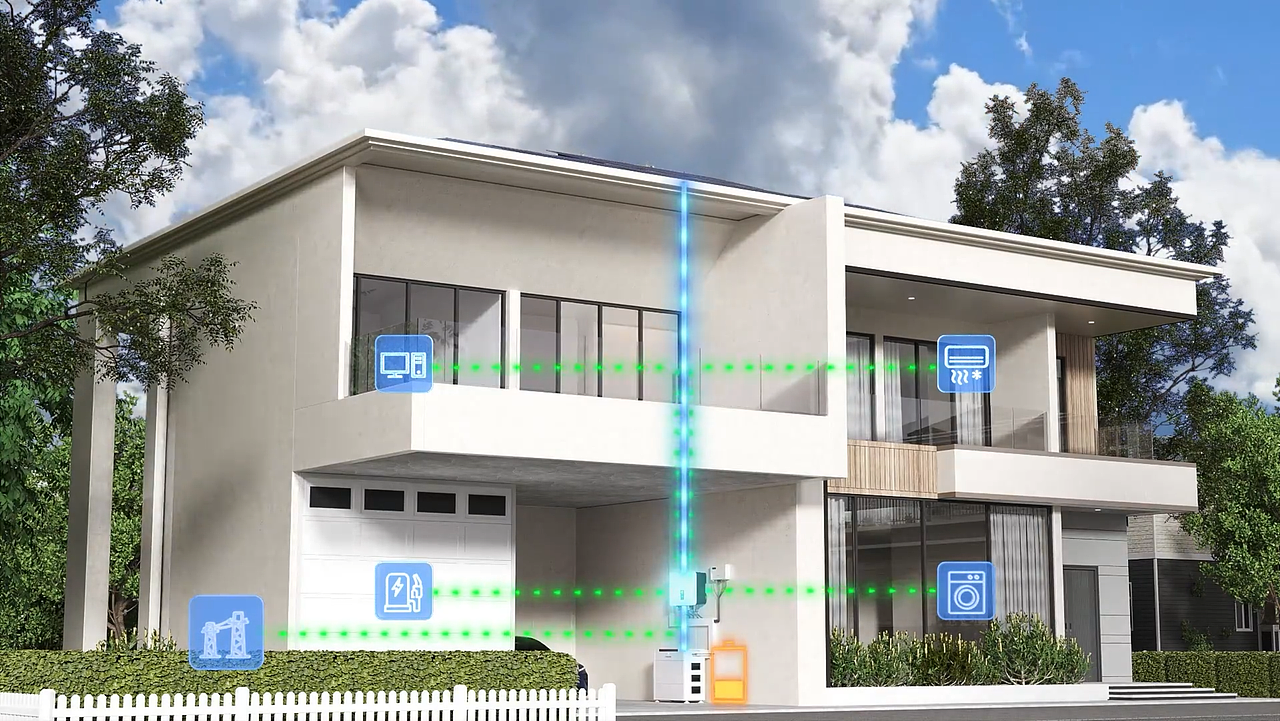 微型太阳能逆变器-C4D三维广告-Octane渲染