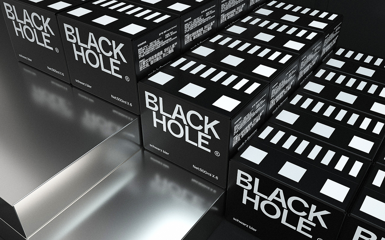 《Black Hole》斯坦根黑啤 啤酒包装 精酿小麦啤酒（图ZMzE0ODM1MzY0） - 包装 - 站酷设计师我叫小吉他原创素材 - 站酷ZCOOL