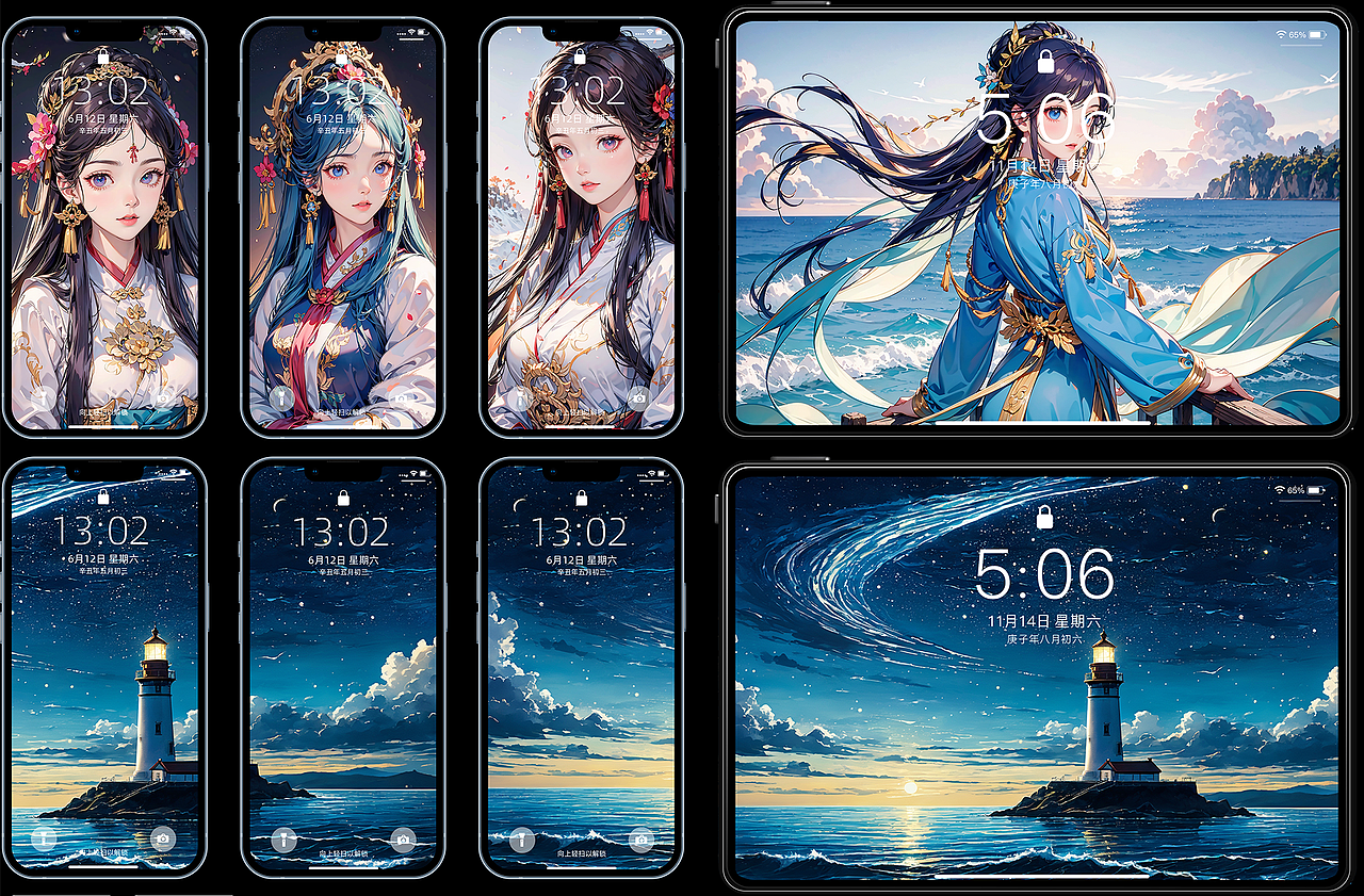 国风动漫海报/星辰大海