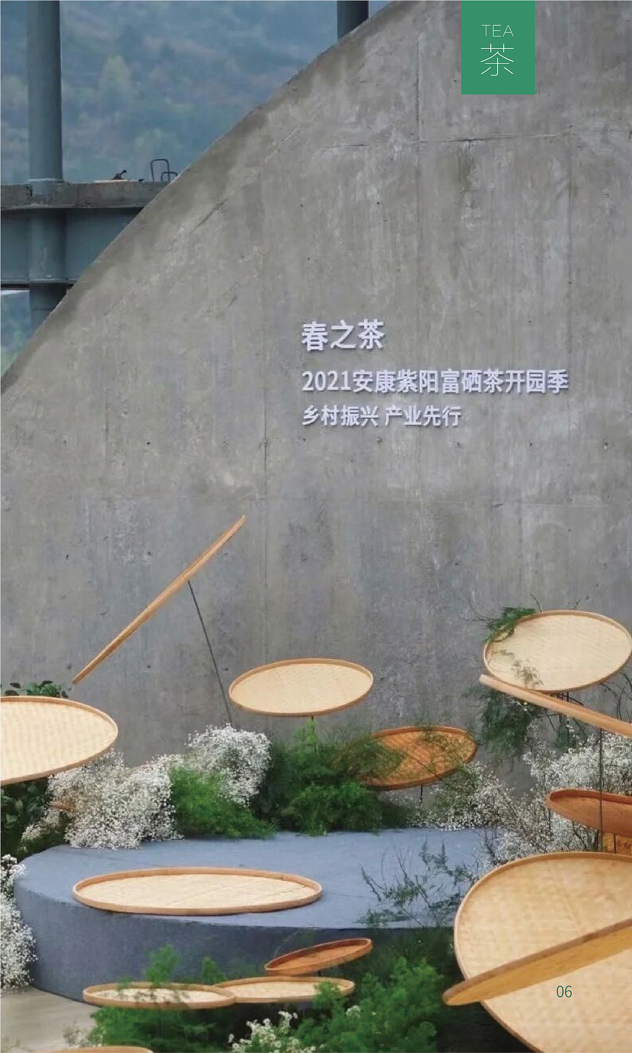 安康富硒茶宣传册设计