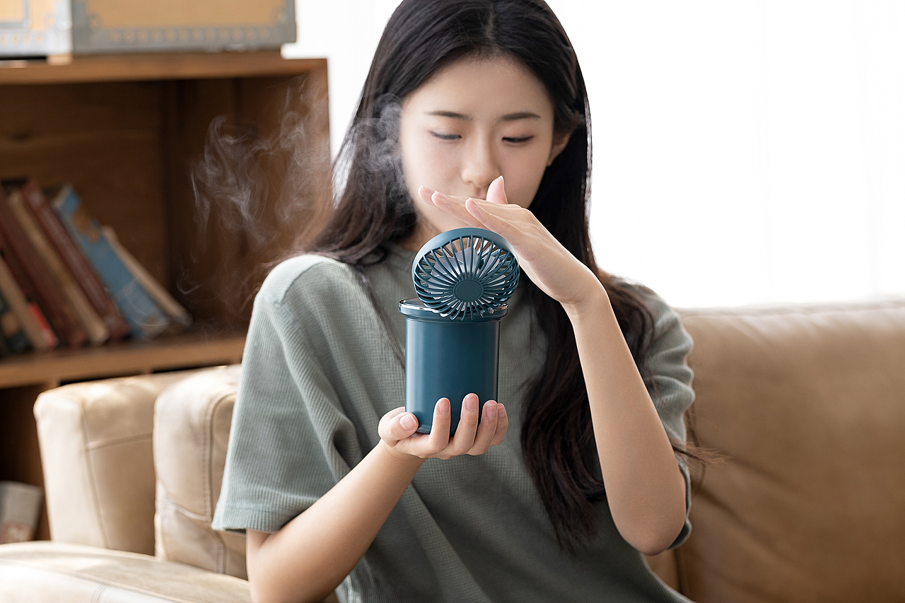 品牌案例丨觅物加湿器小风扇（图ZMzA3MTE3Mzgw） - 产品摄影 - 站酷设计师白底图原创素材 - 站酷ZCOOL