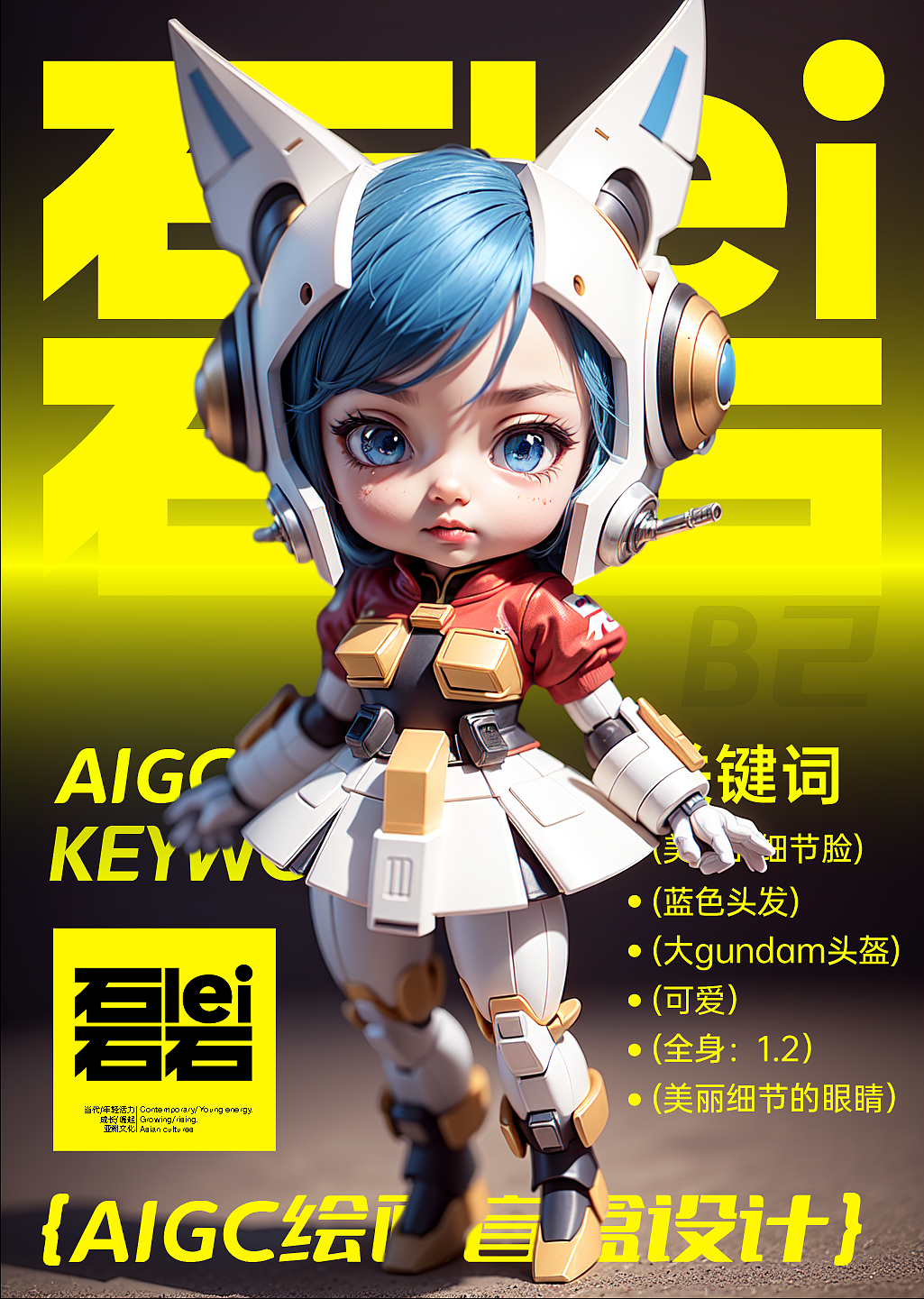 圈儿磊《盲盒造物》3D角色篇