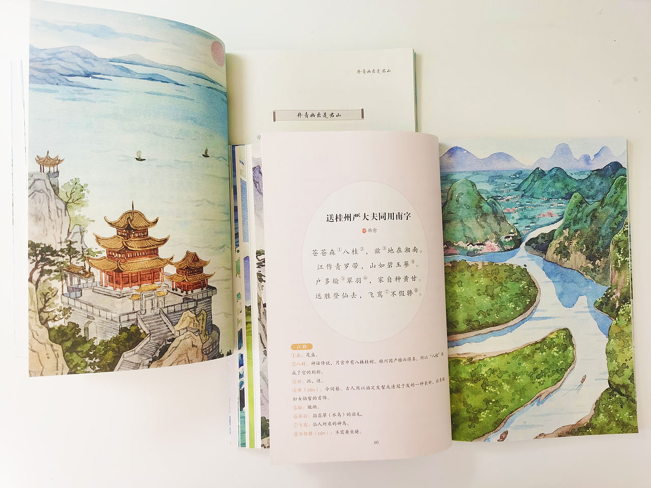 《古诗文中的科学》水彩插画配图(4)