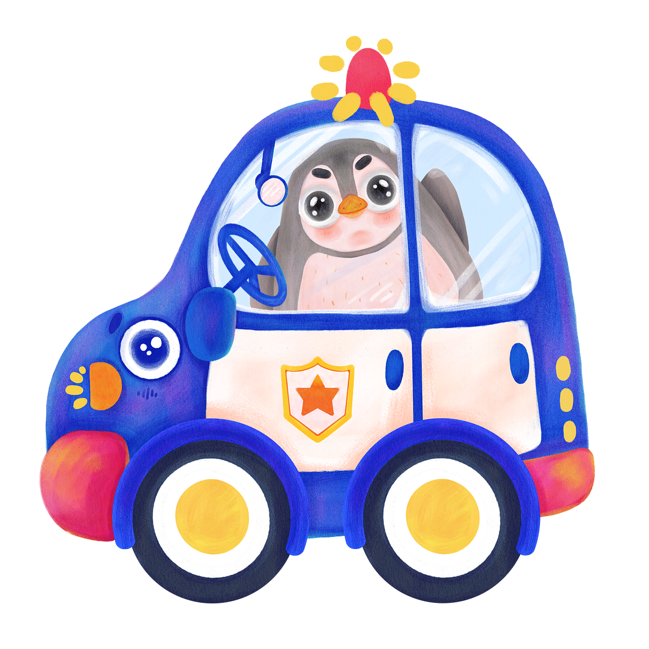 好可爱啊,我好像又喜欢了,画完又快乐了