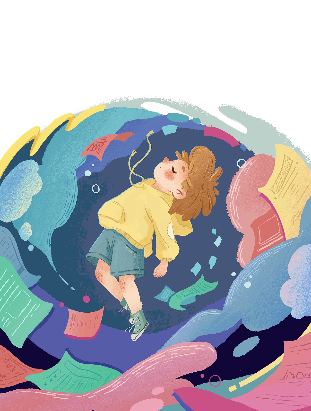 我画过的讲述茶文化的童话故事插图