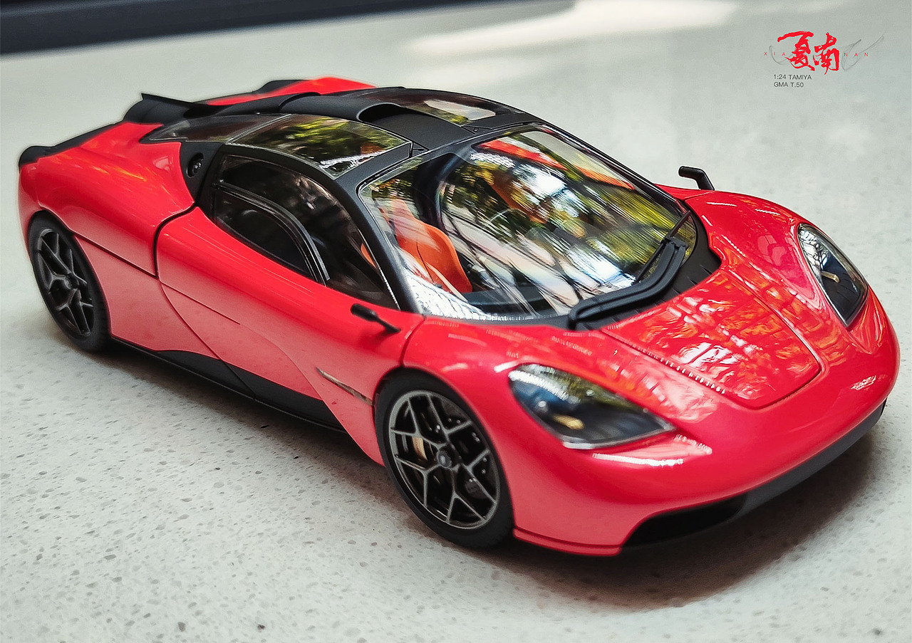 田宫 1:24 GMA T.50模型展示