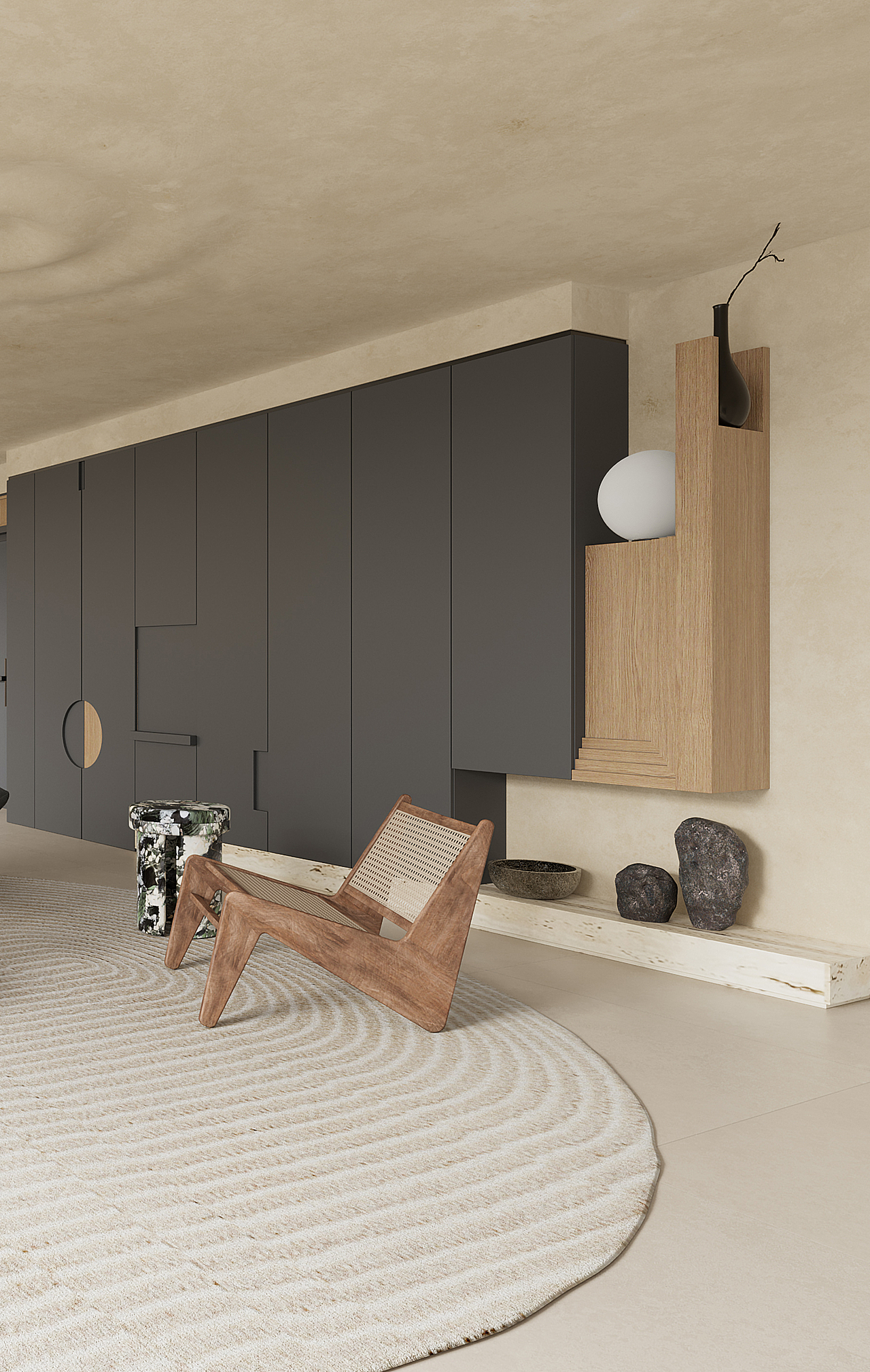 柜子的叠及手法也是一种设计趋势