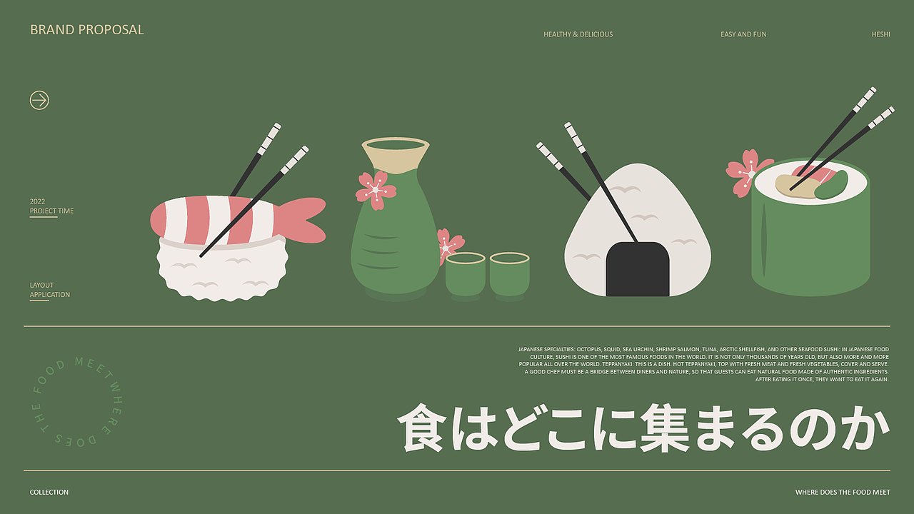 集何日料×栗子柒|吃日料 来集何（图ZMzEzNTkxNjIw） - 品牌 - 站酷设计师栗子柒儿原创素材 - 站酷ZCOOL