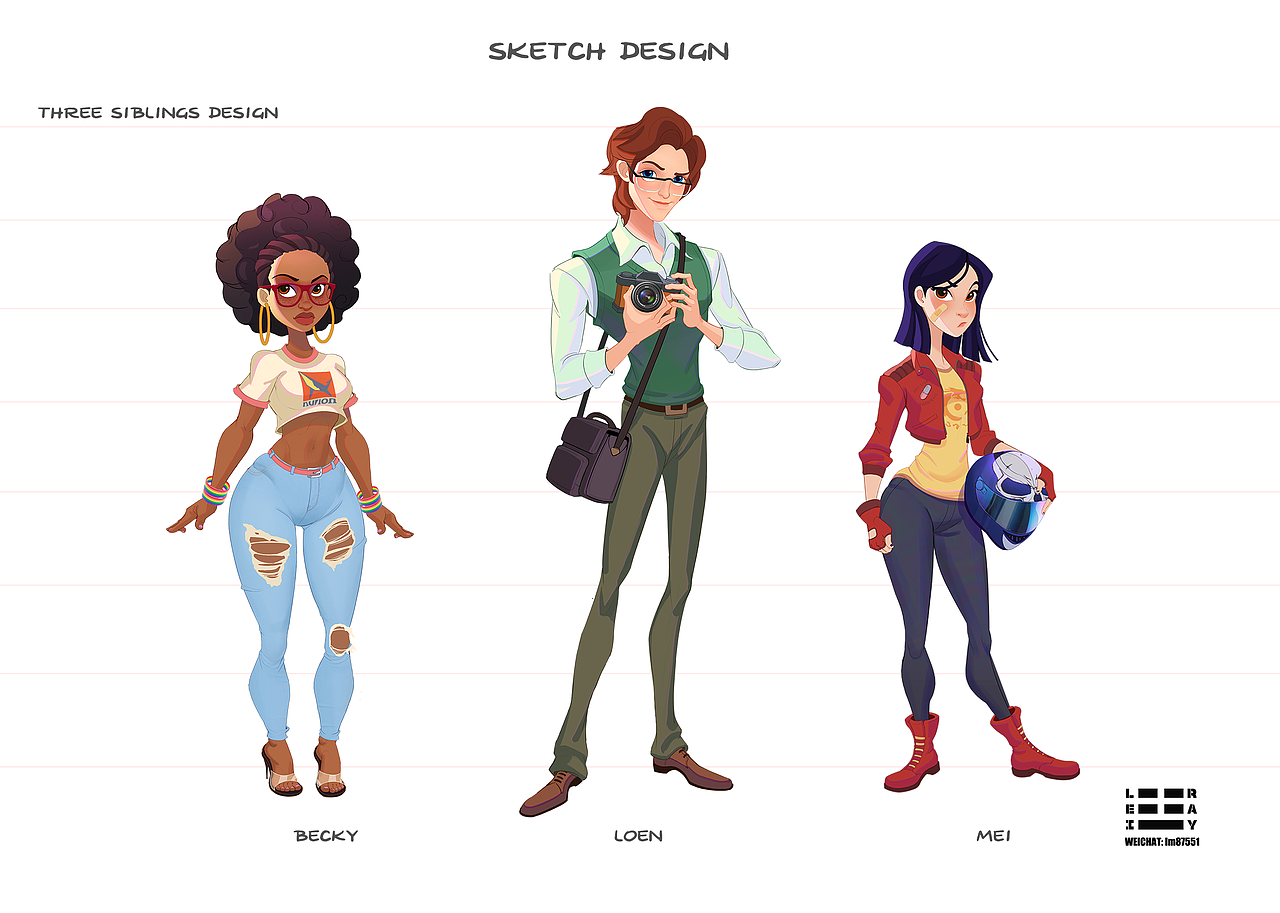 QUALITY LIFE （人物设计）（图ZMzQ0NjMzNTM2） - 游戏原画 - 站酷设计师Z611367015原创素材 - 站酷ZCOOL