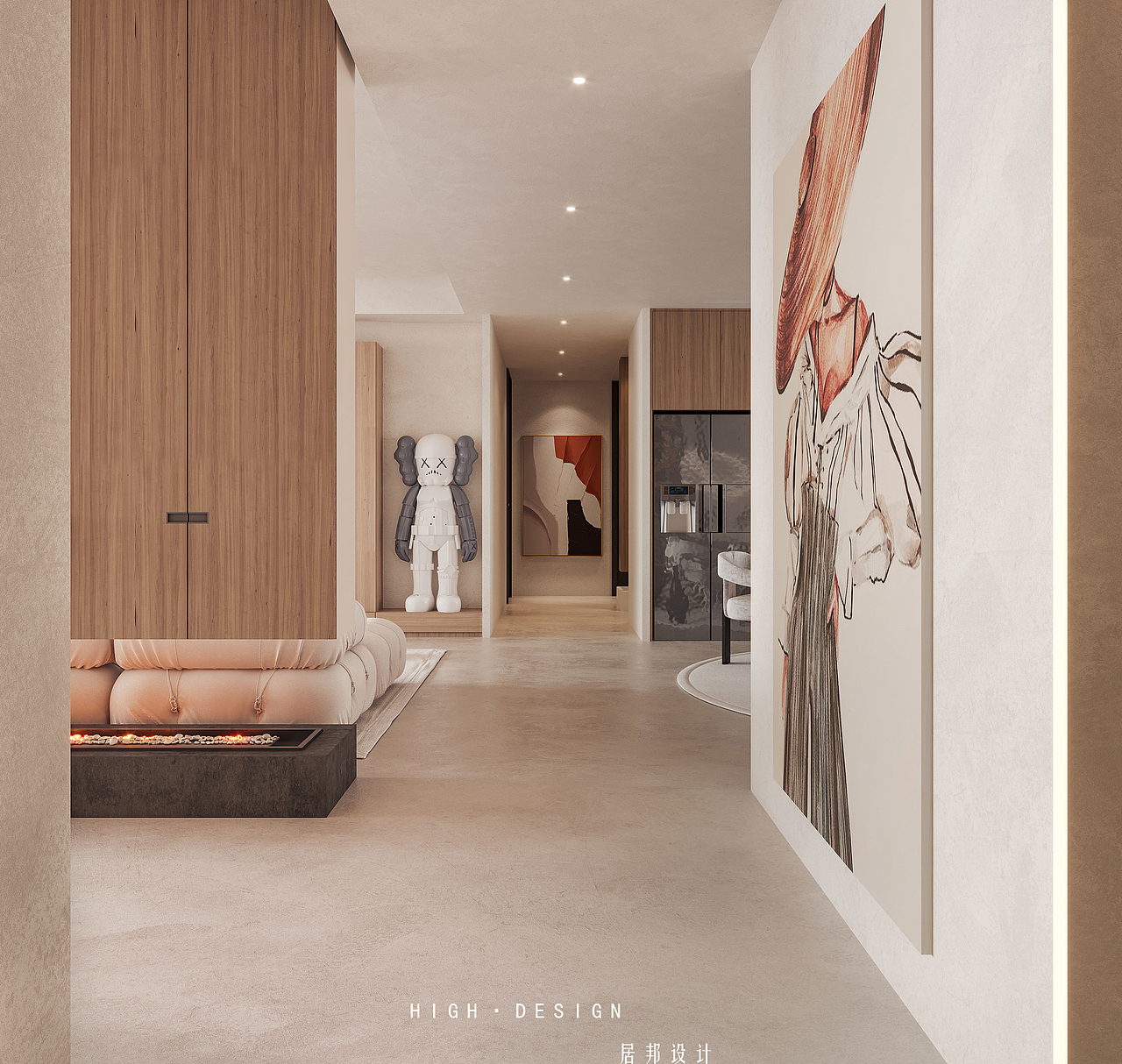 家装设计案例鉴赏——原木北欧风格