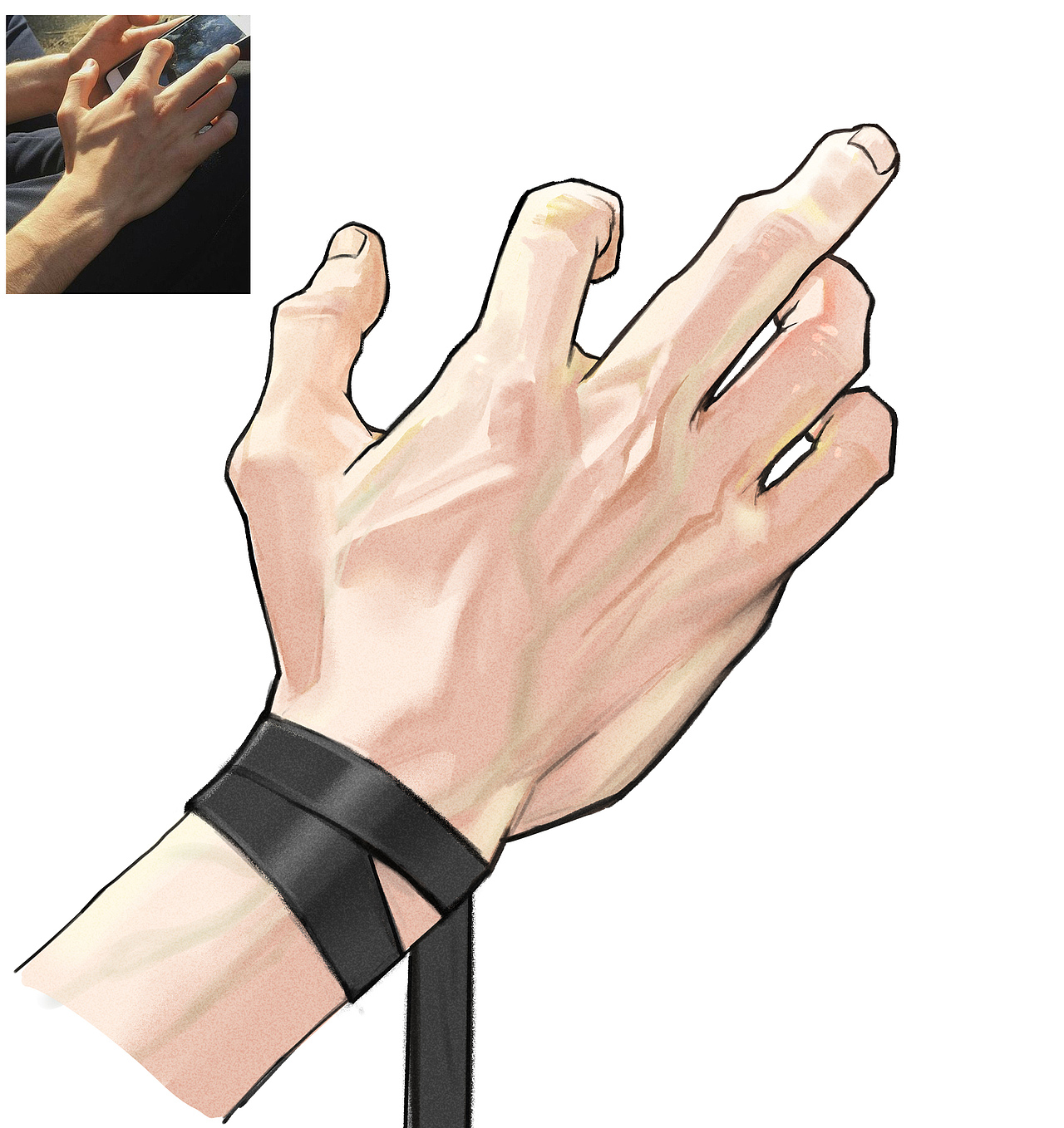 最近画的手（图ZMzQzNzczNzQ0） - 创作习作 - 站酷设计师惡童製慥soulchan原创素材 - 站酷ZCOOL