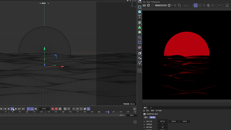 用噪波做水面波动