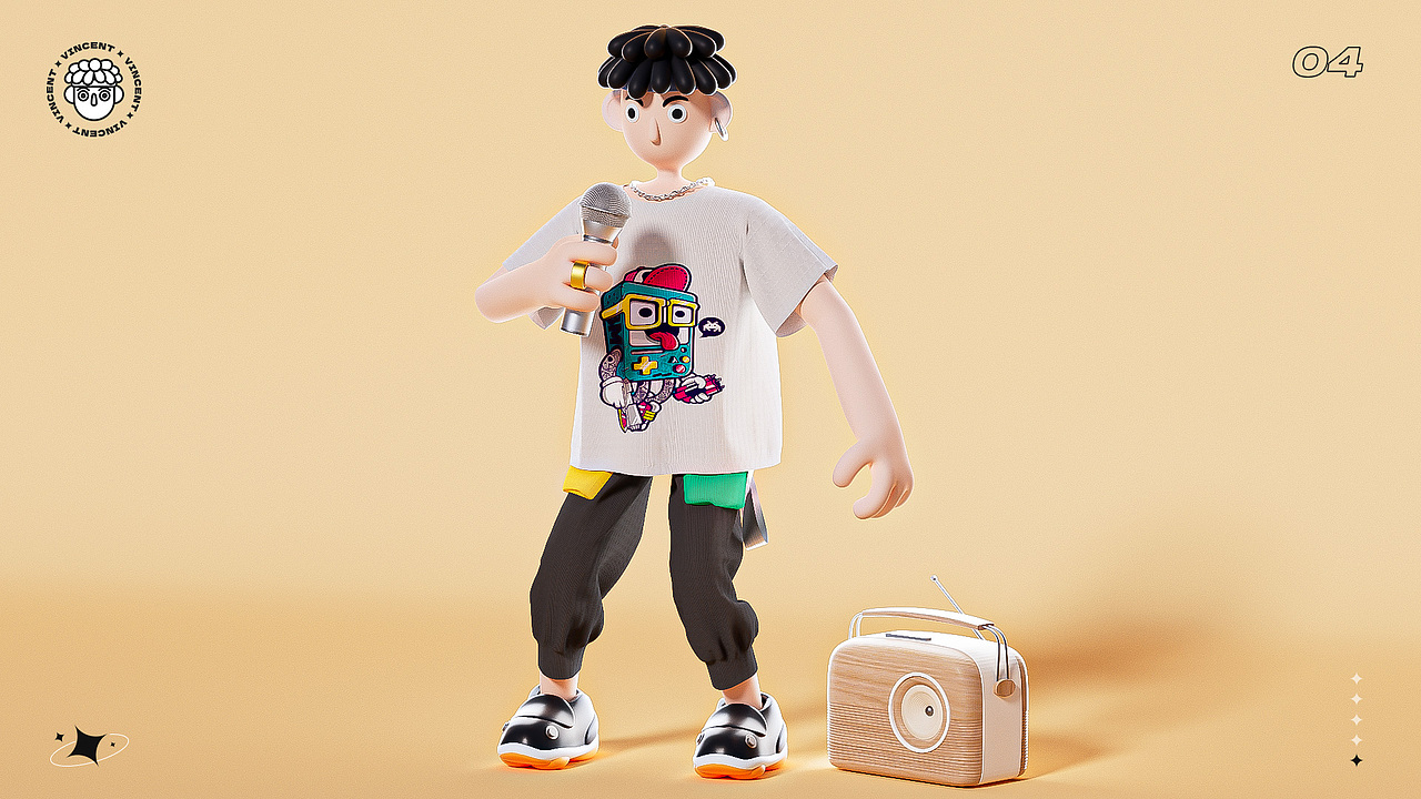 Vincent-角色创作