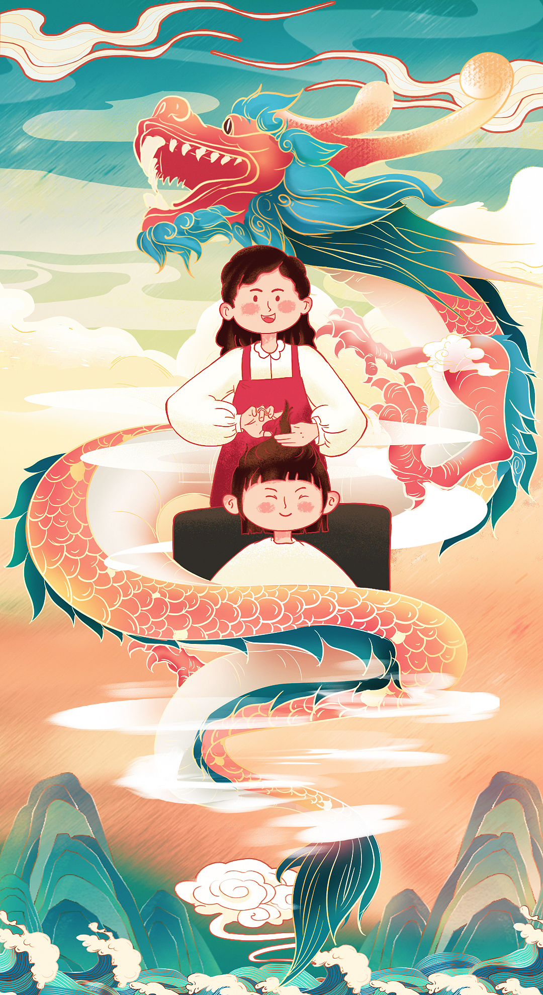 2021-2022年節(jié)日插畫圖繪制（圖ZMzIxMDMxODcy） - 商業(yè)插畫 - 站酷設(shè)計(jì)師偶是修修哦原創(chuàng)素材 - 站酷ZCOOL